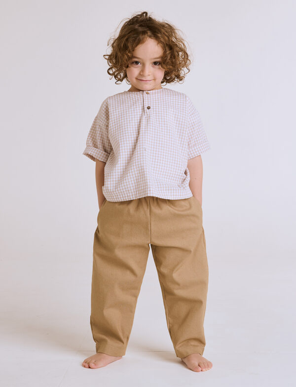 Nico - quadri beige