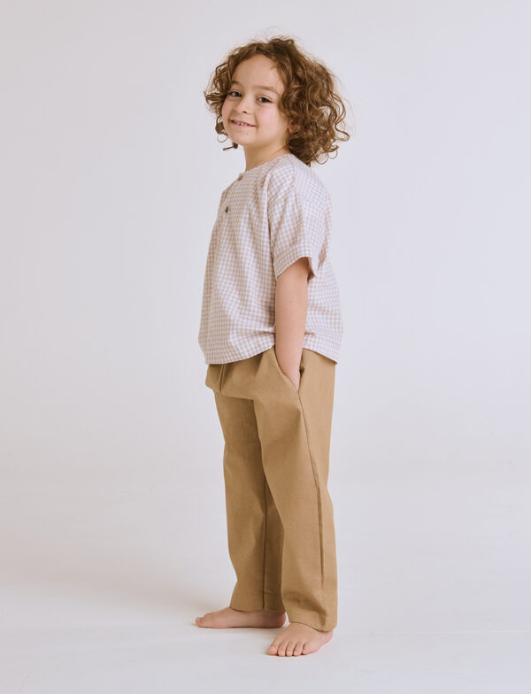 Nico - quadri beige