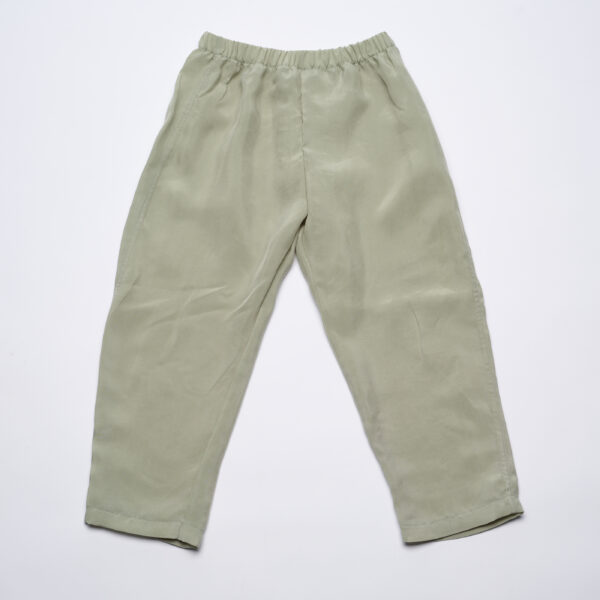 Cupro - pantalone verde chiaro