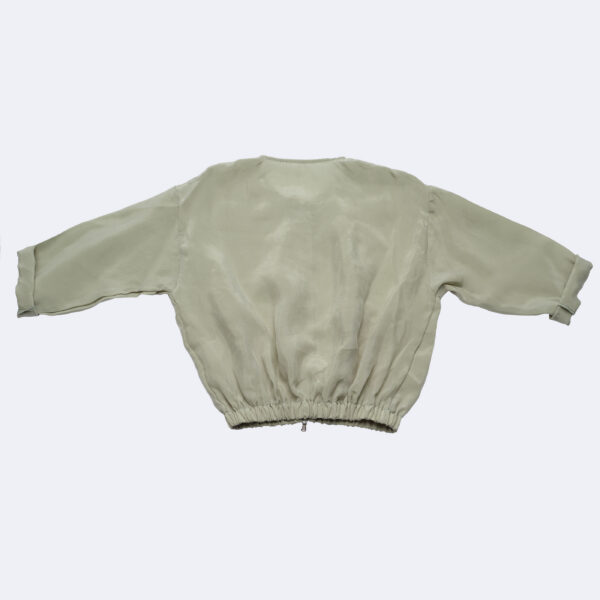 Cupro - giacca verde chiaro