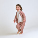 Cupro - pantalone rosa