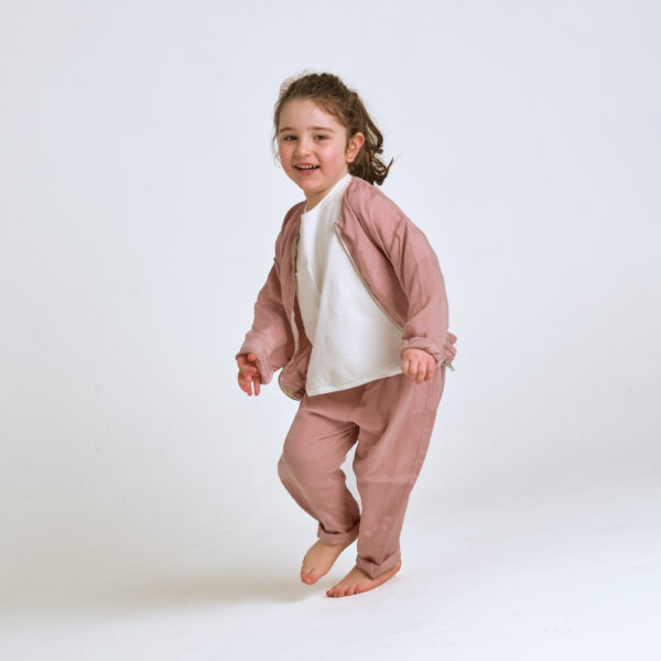 Cupro - pantalone rosa