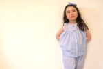 Ginevra - top a righe bianco e blu