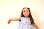 Ginevra - top a righe bianco e blu