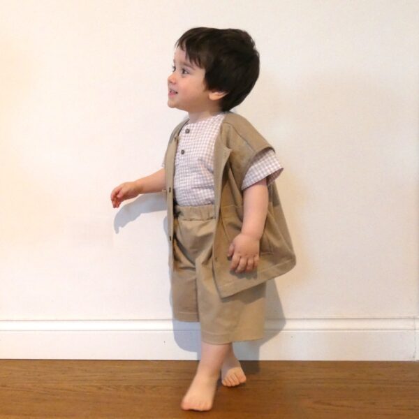 Nico - quadri beige
