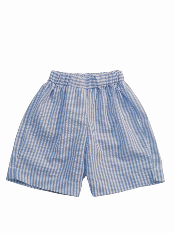 Ginevra - pantalone a righe bianco e blu