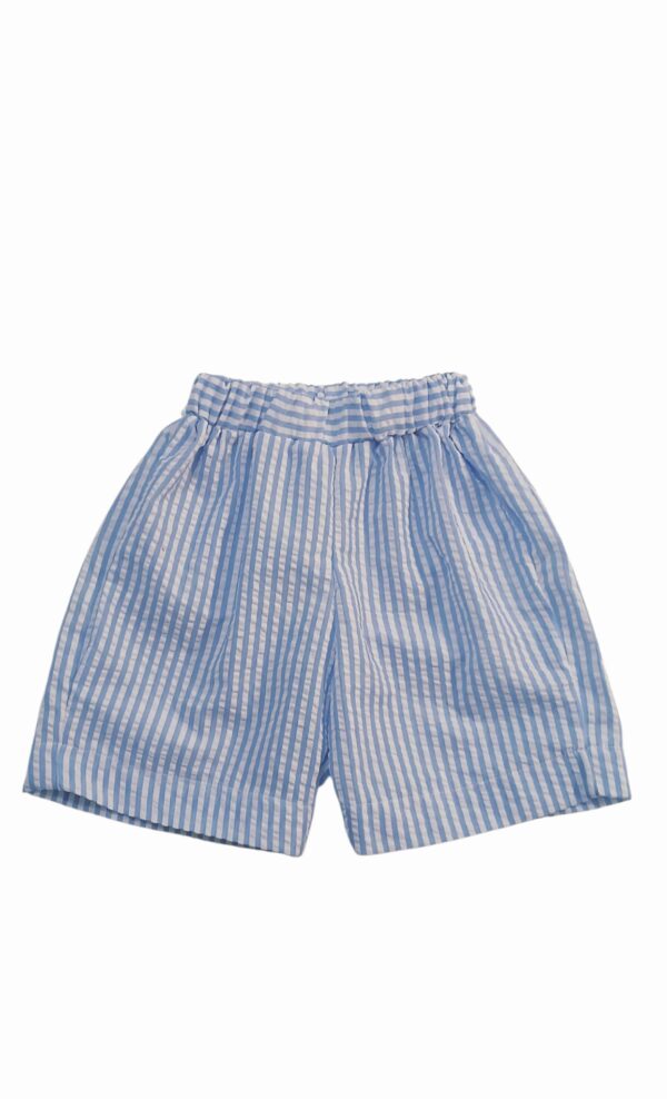 Ginevra - pantalone a righe bianco e blu